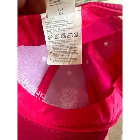 Château de Selles-sur-Cher French Castle Pink Hat Cap Adjustable - Picture 7 of 7